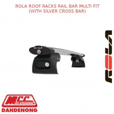 ROLA ROOF RACK SET FITS FORD MONDEO - JAN 2015 - ON (SILVER)